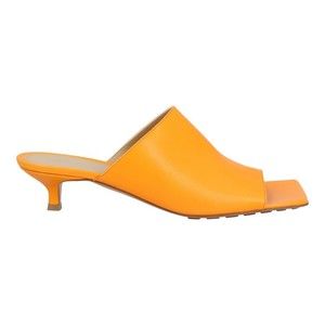 Bottega Veneta Stretch Mule Orange - NWT